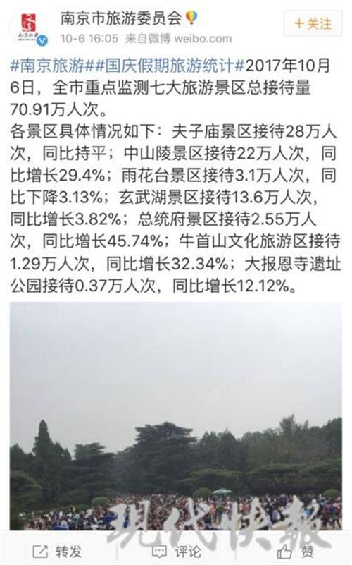 旅游委微博