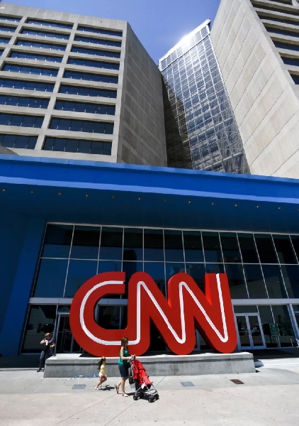 美国电视新闻网(CNN)总部大楼(资料图)。来源:ICphoto