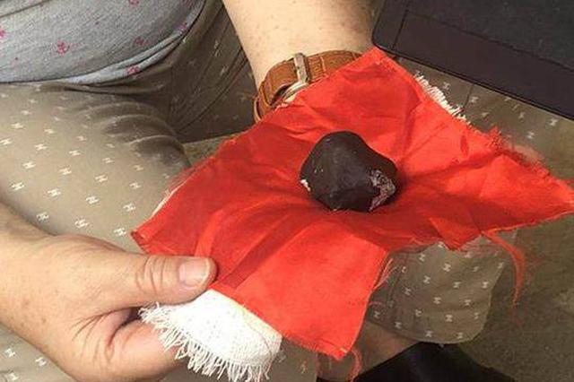 云南勐海"找到200多块陨石" 现场售价1克超2000元