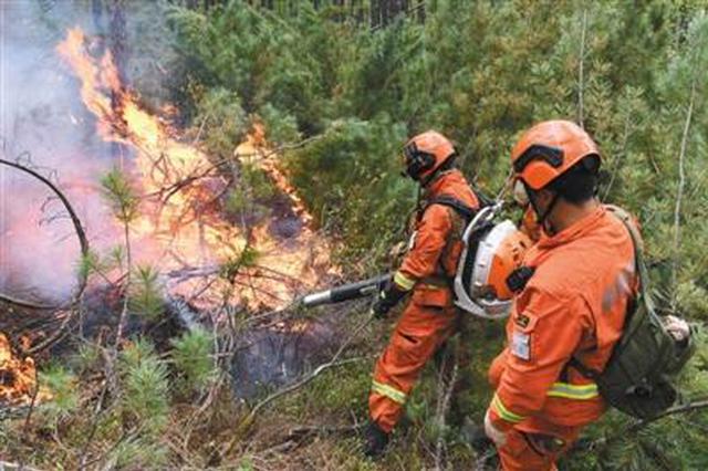内蒙古大兴安岭安岭奇乾林业局森林火灾蔓延至黑龙江