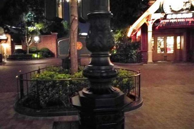 女童在迪士尼撞灯柱缝两针 园方:无责 可赔偿玩具