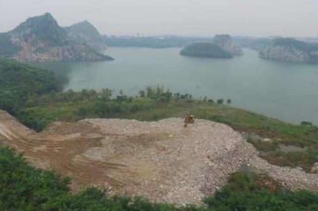 太湖戒毒所领导随意盖章 万吨垃圾倾倒附近太湖(图)