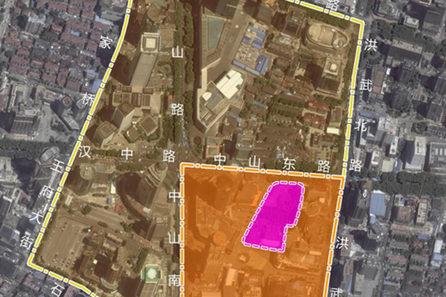 南京新街口“沉睡”11年地块规划建设该商圈第一高楼