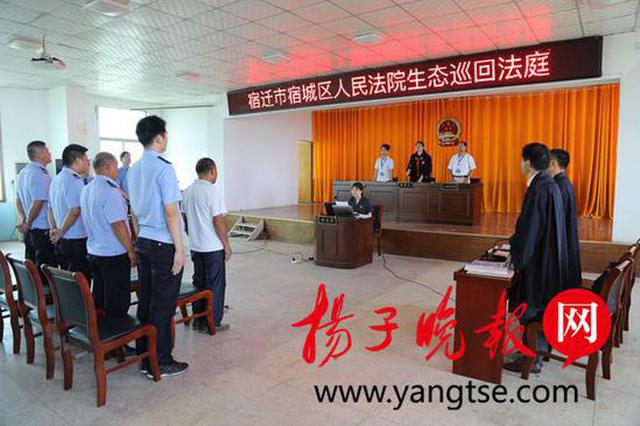 洪泽湖禁渔期内 父子俩非法电鱼35.7公斤被抓