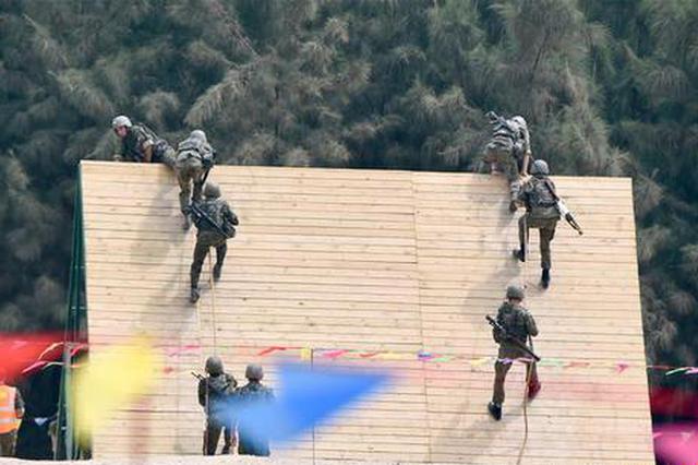 海上登陆赛上演“绝地求生” 中国队夺团体第一