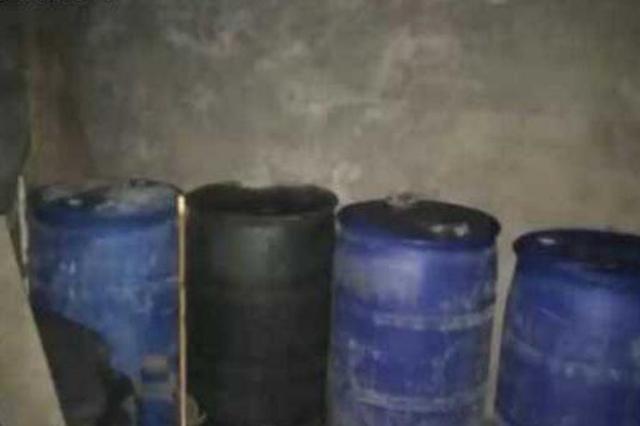 柴油收销团伙2分钟抽干油箱 被抓时窝点有4吨被盗柴油