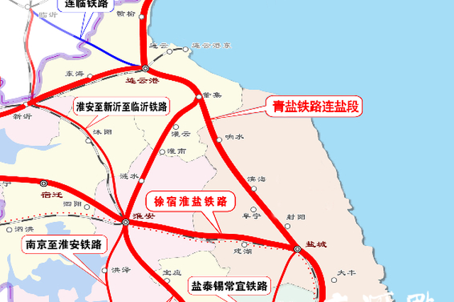 好消息！青盐铁路连云港至盐城段开始联调联试