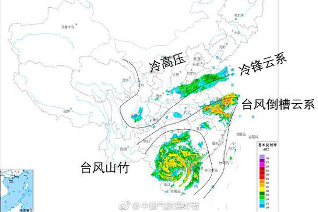 “山竹”席卷华南 为何千里外的江浙沪也出现强降雨