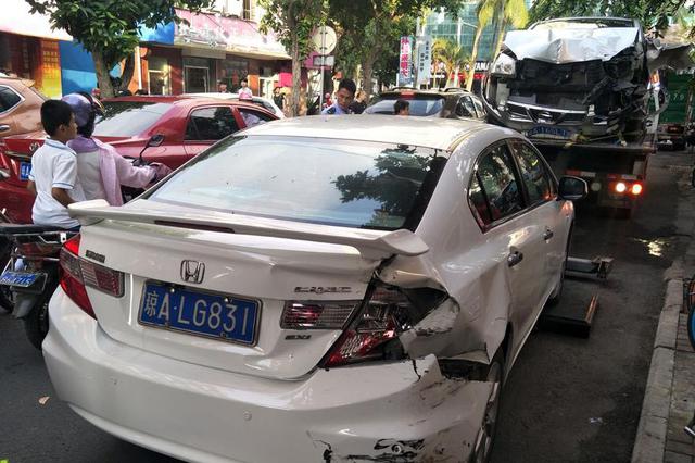 两车追尾 前车竟遭索赔！交警还原真相:前车全责！