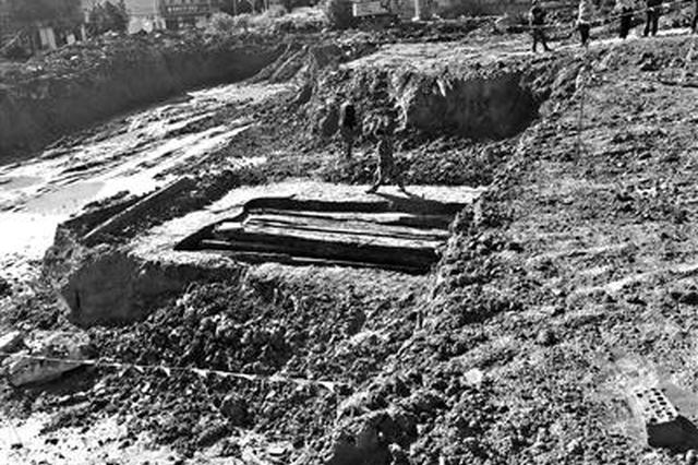 江宁发现疑似西汉古墓葬 文物部门已在现场值守