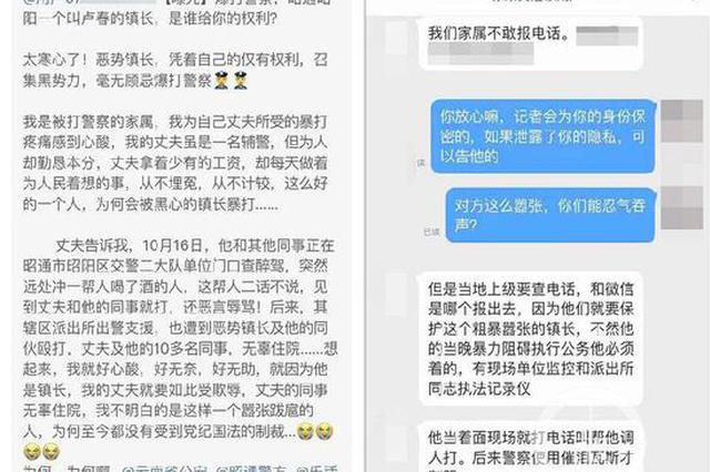 网传镇副书记带头聚众殴打民警 当事人：纯属诬告