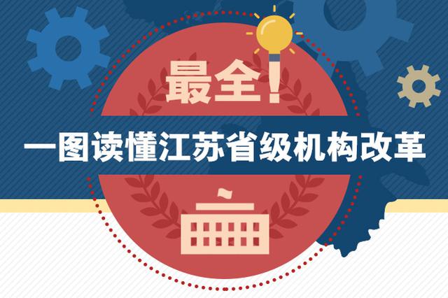 重磅!江苏省级机构改革方案公布 一图读懂改革方案