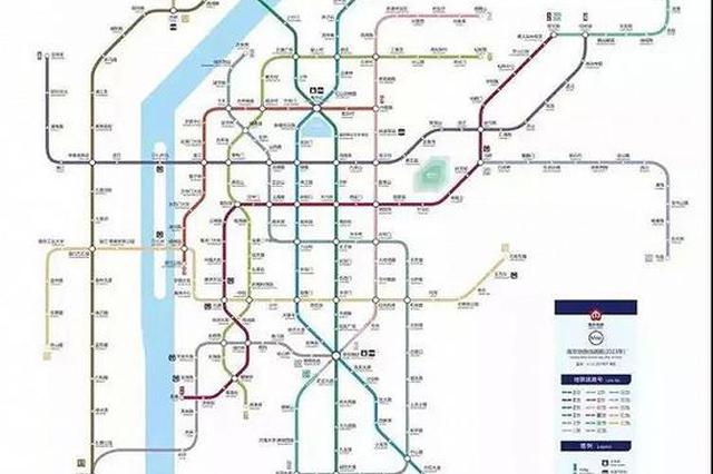 2019年南京将有11条地铁线同时在建 5年内陆续完工