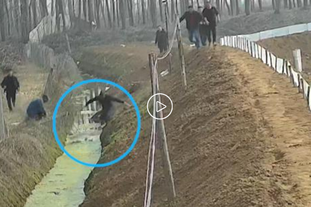 江苏一男童落水 鱼塘主秒变"跑男"冲刺去救