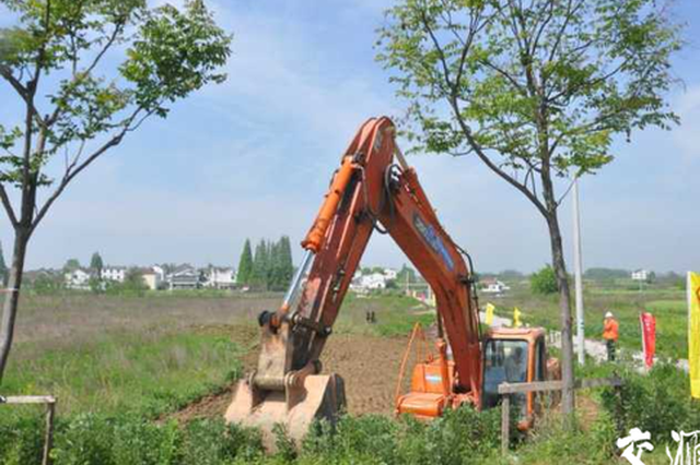 江苏南沿江城际铁路南京段站前1标顺利开工建设