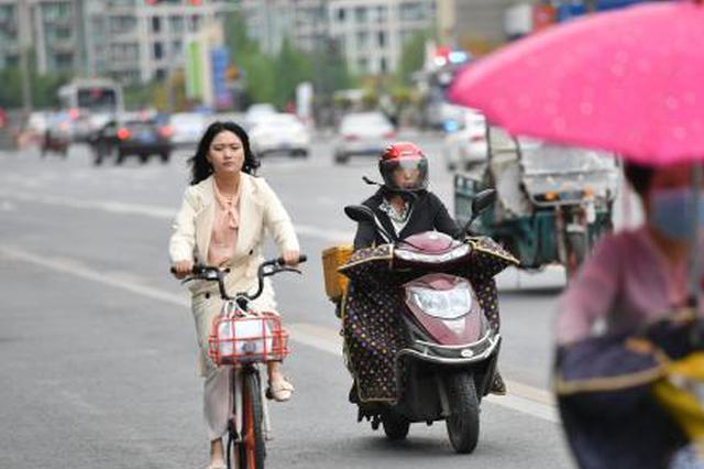 冷空气"绑架"气温 南京降温10℃ 周日的雨可不小