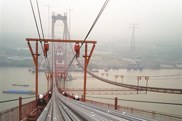 五峰山长江大桥将通车 南京至连云港两小时互达