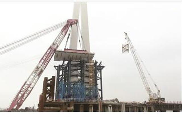 南京长江五桥最新进展：预计明年年底建成通车