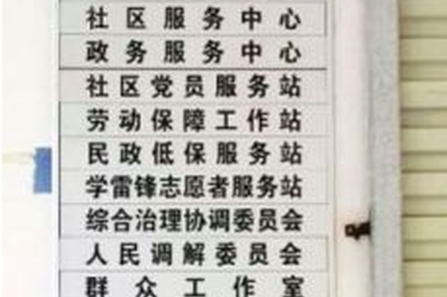 说好的减负呢？这个村办公楼前挂了十三四块牌子