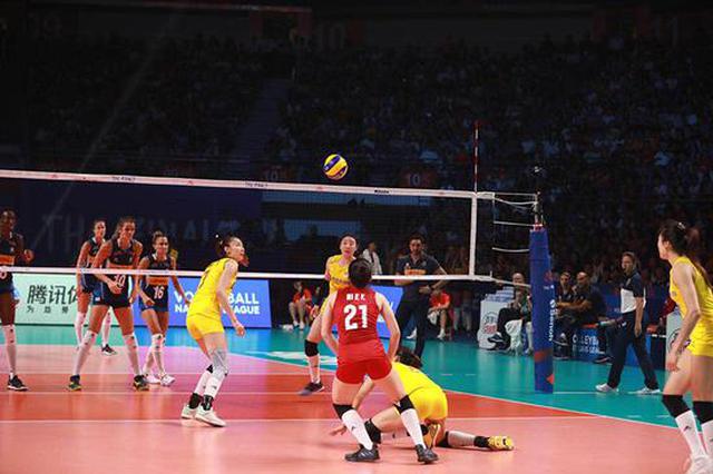 中国女排3：1意大利 挺进世界女排联赛总决赛四强