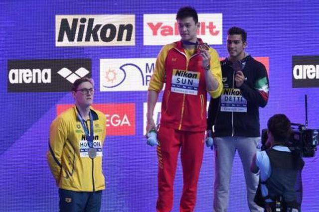 继续输不起！霍顿世锦赛后首开口：对孙杨无话可说