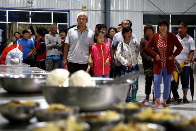 “利奇马”过境后 “蔬菜之乡”山东寿光妥善安置受灾民众