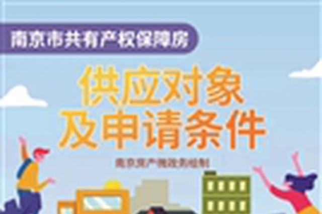 南京将供应1378套共有产权房 面向城市中低收入家庭