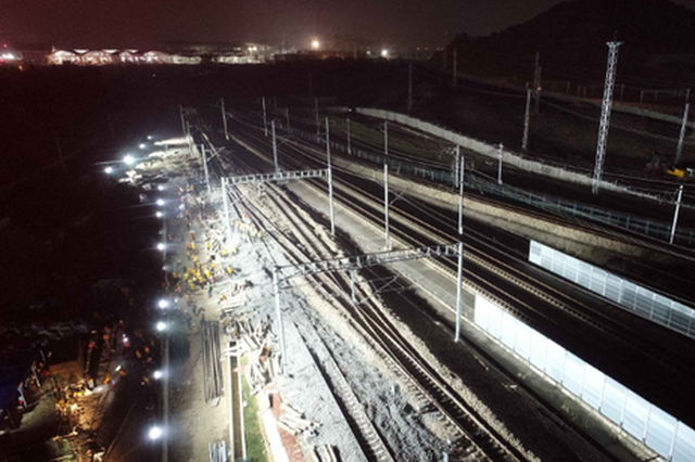 徐宿淮盐铁路接入国家八纵八横高铁网 年底通车