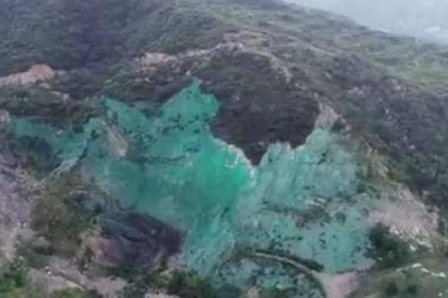 三门峡矿企将山体喷成绿色？当地回应:绝不姑息
