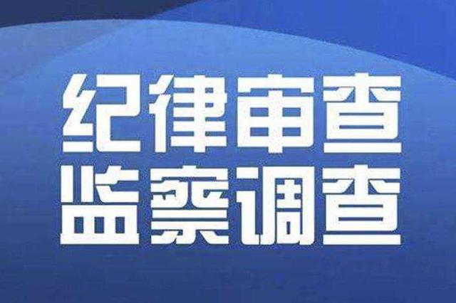 王立新接受纪律审查和监察调查