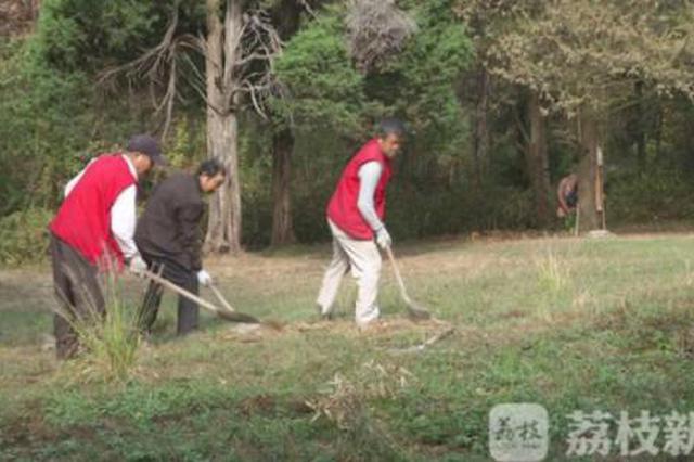南京中山植物园内私埋乱葬 园方：请事主速来联系