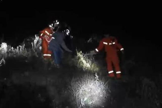 大学生独自登山赏雪景被困9小时：没看过雪太想看