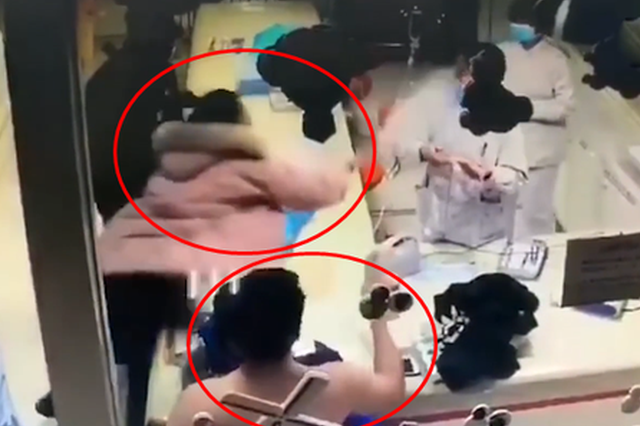 夫妻带孩子输液打断护士鼻梁 男子被行政拘留7天
