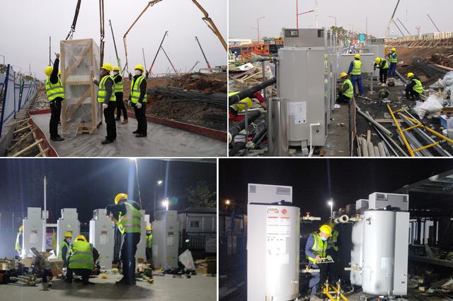 72小时昼夜施工！ A.O.史密斯捐赠雷神山医院300万商用热水系统顺