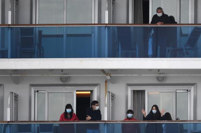 “钻石公主”号新增57例新冠肺炎病例 累计691例