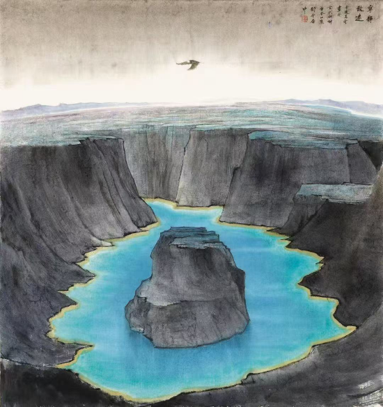江苏省中国画学会创会会长高云作品