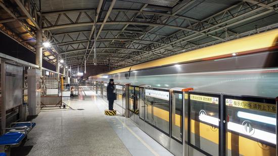 南京地铁S3号线兰花塘站