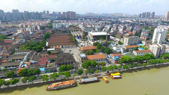 运河五号航拍图