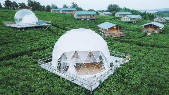宝盛园星空球型帐篷
