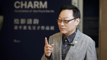 中国画学会副会长、江苏省中国画学会会长、江苏省美术馆名誉馆长高云先生