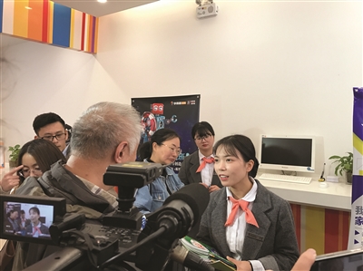 主管部门突击检查学而思等。李晨 摄