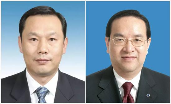 左为马国强,右为蒋超良