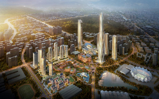 深圳世茂深港国际中心 效果图