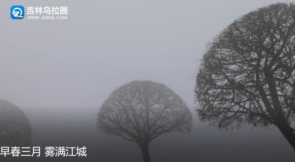 早春三月 雾满江城