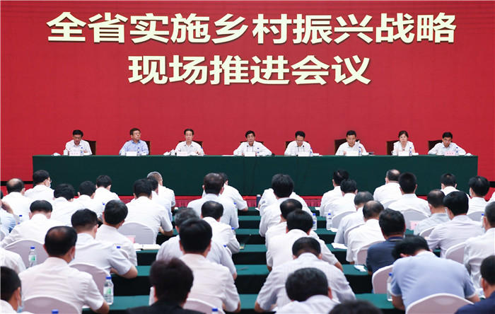 8月12日至13日,全省实施乡村振兴战略现场推进会议在长春召开。宋锴/摄