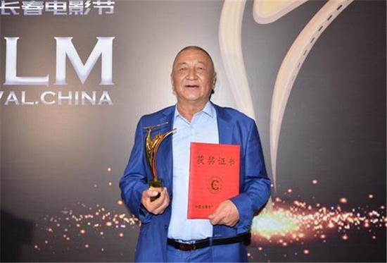 第十五届中国长春电影节“金鹿奖”最佳男演员获奖人海拉提·哈木