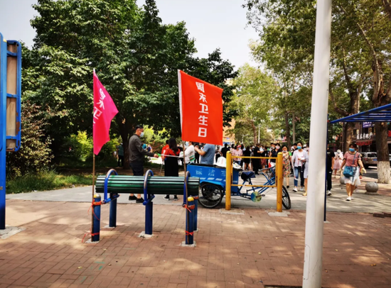 长春市绿园区掀起爱国卫生运动热潮