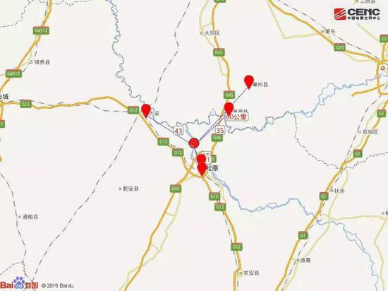 震中地形：震中5公里范围内平均海拔约130米。