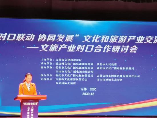 文旅产业对口合作研讨会现场