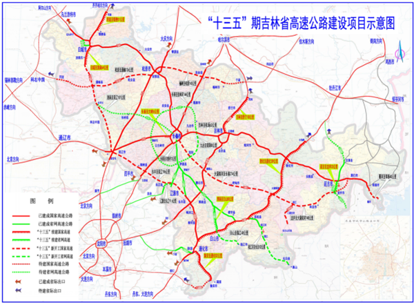 吉林省内投资最大高速公路 鹤大高速将于10月